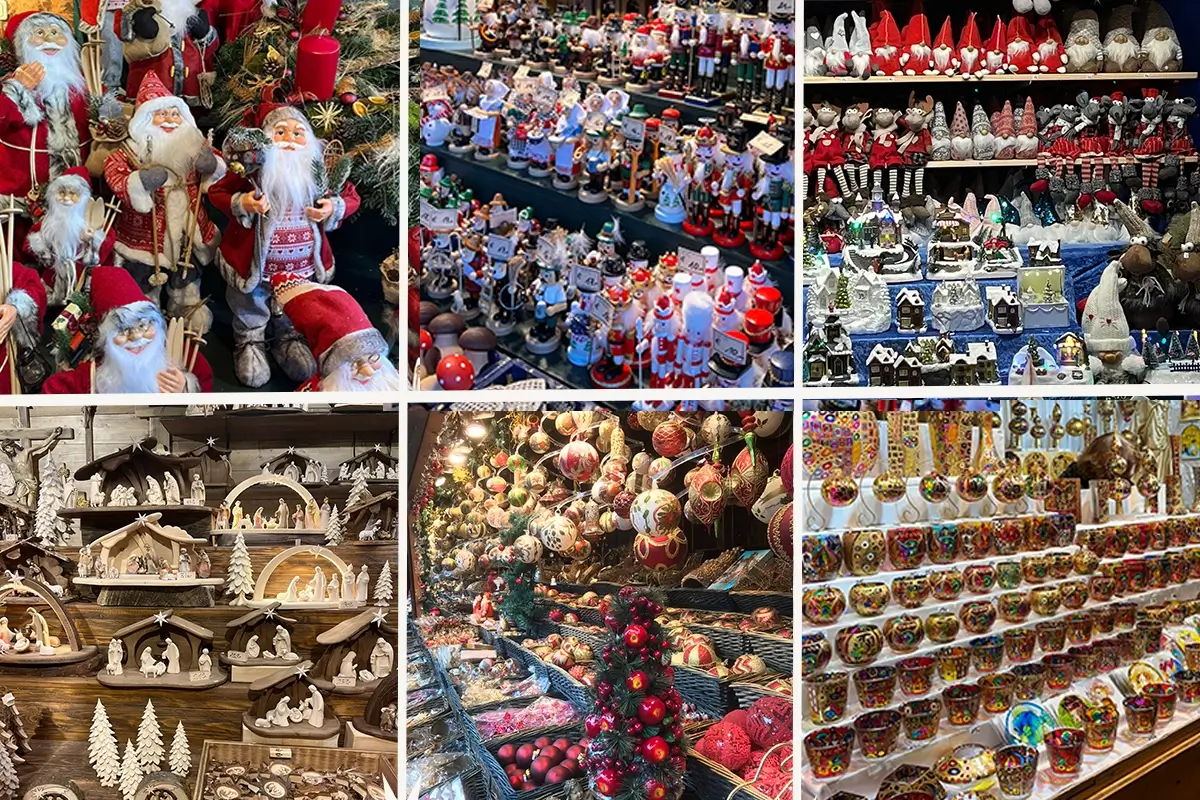 Christmas Market mugs from Maria-Theresian-Platz