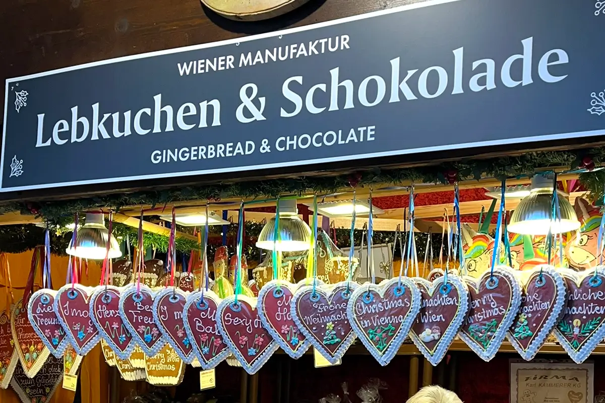 Christmas Market mugs from Maria-Theresian-Platz