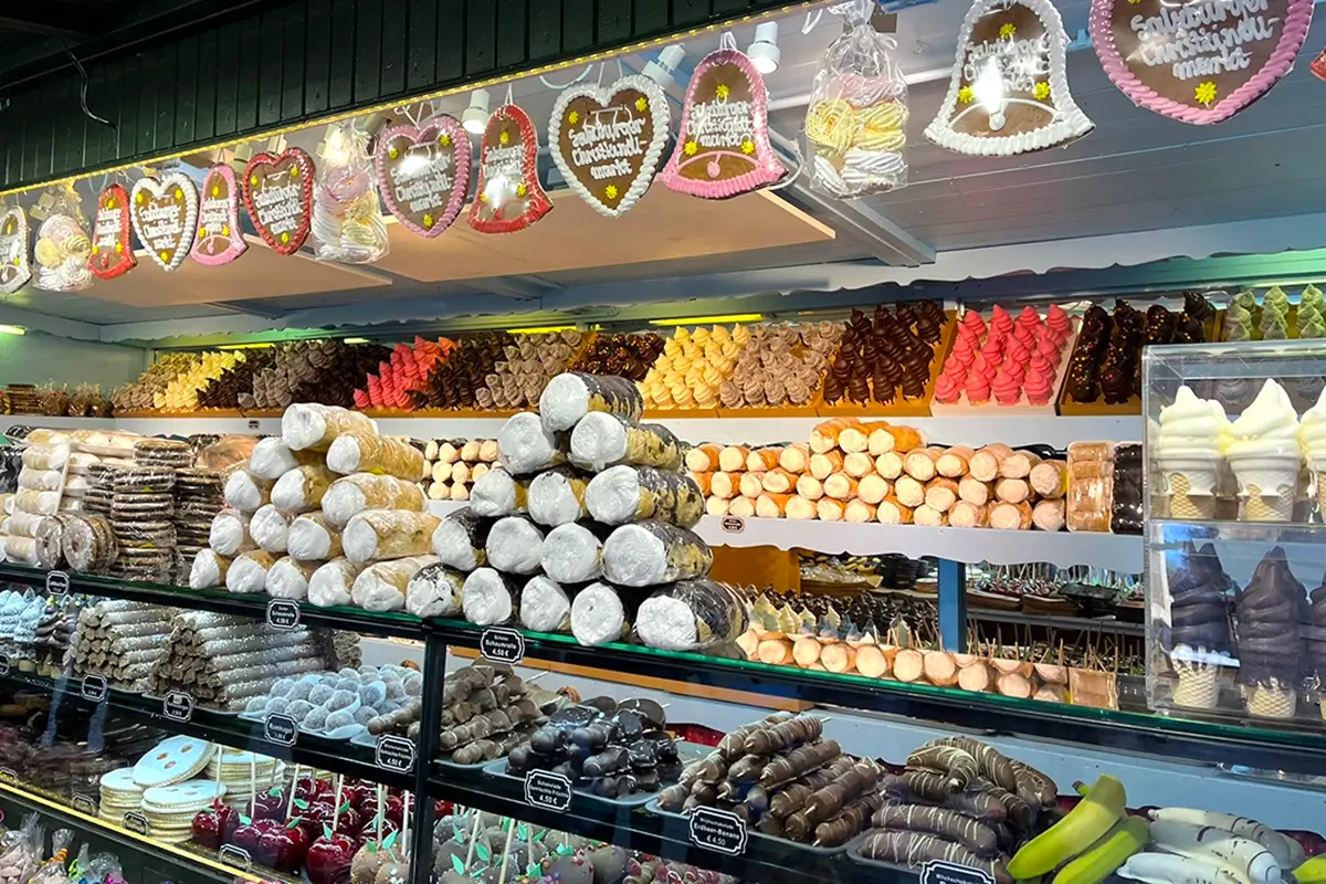 Christmas Market mugs from Maria-Theresian-Platz