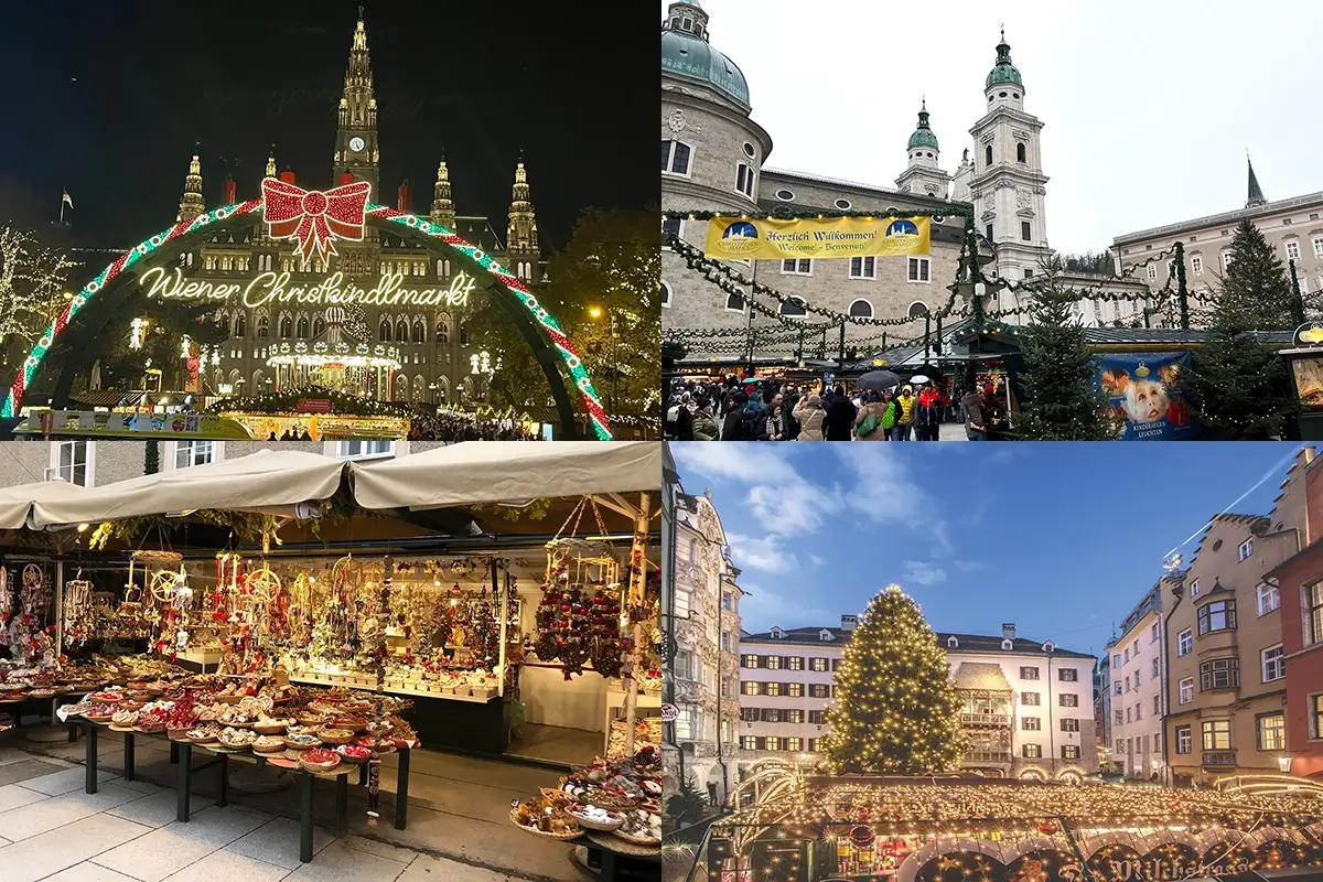 Christmas Market mugs from Maria-Theresian-Platz