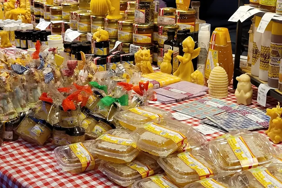 Christmas Market mugs from Maria-Theresian-Platz