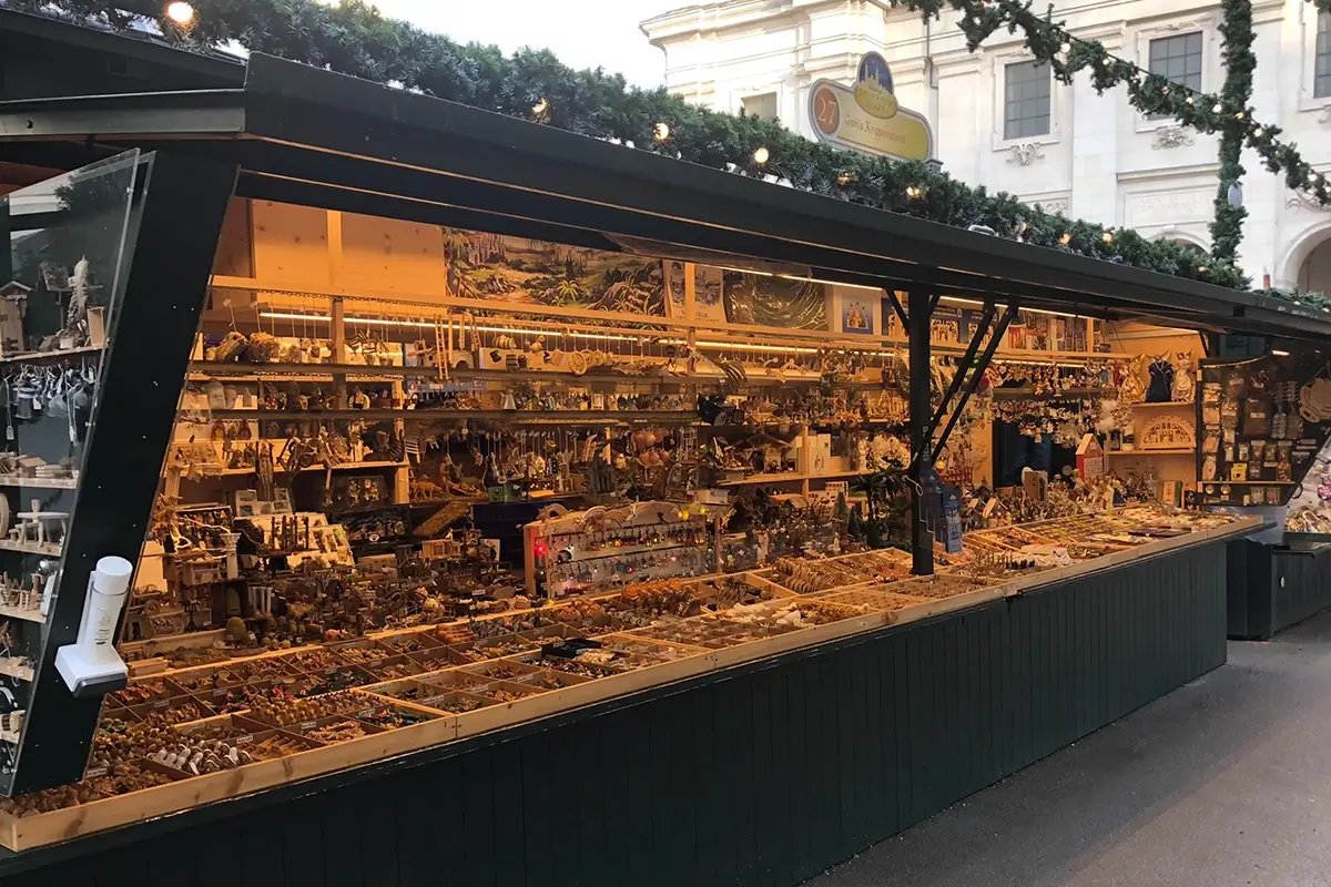 Christmas Market mugs from Maria-Theresian-Platz