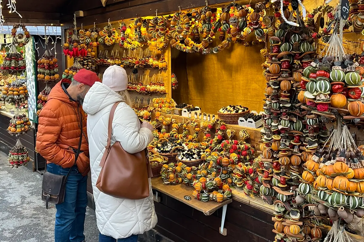 Christmas Market mugs from Maria-Theresian-Platz