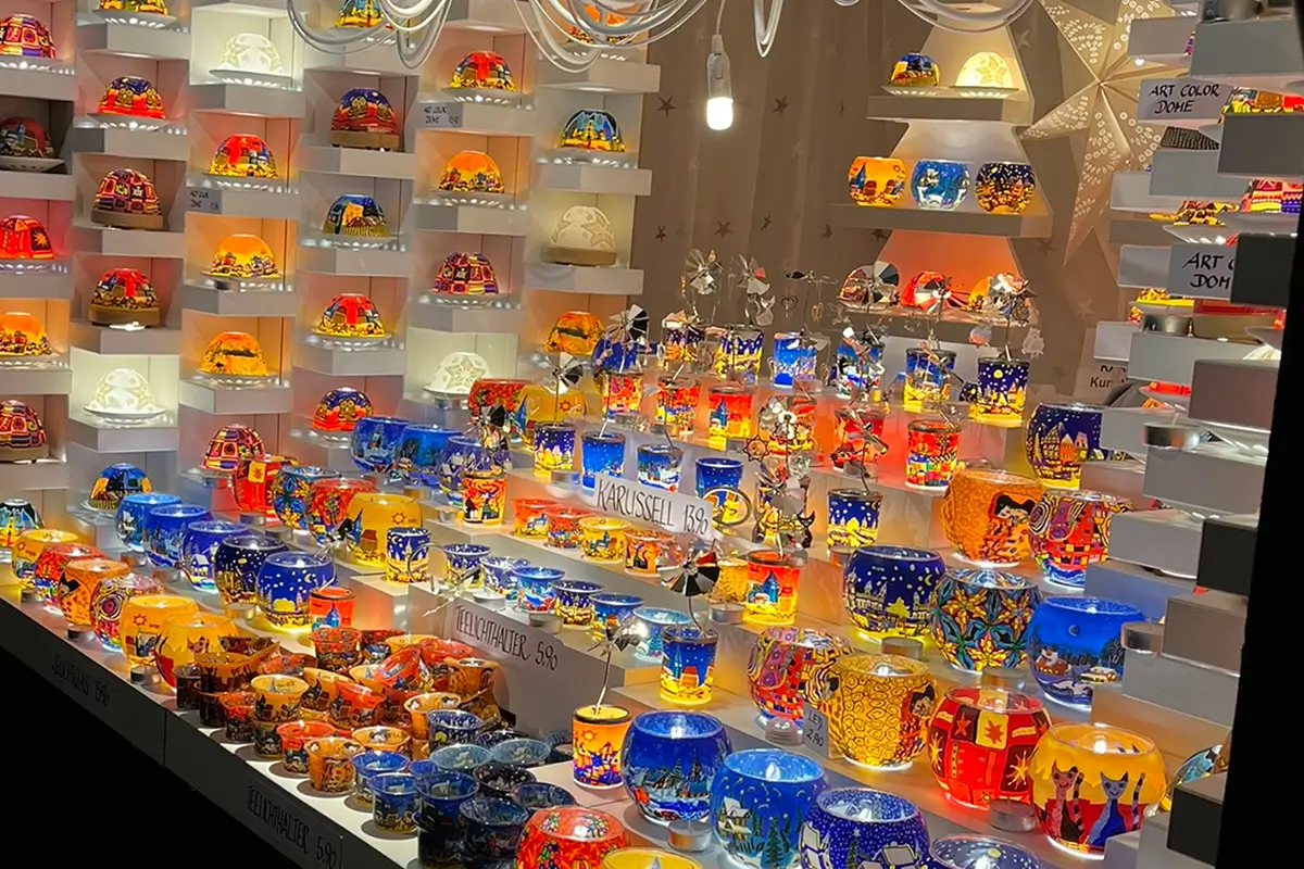 Christmas Market mugs from Maria-Theresian-Platz