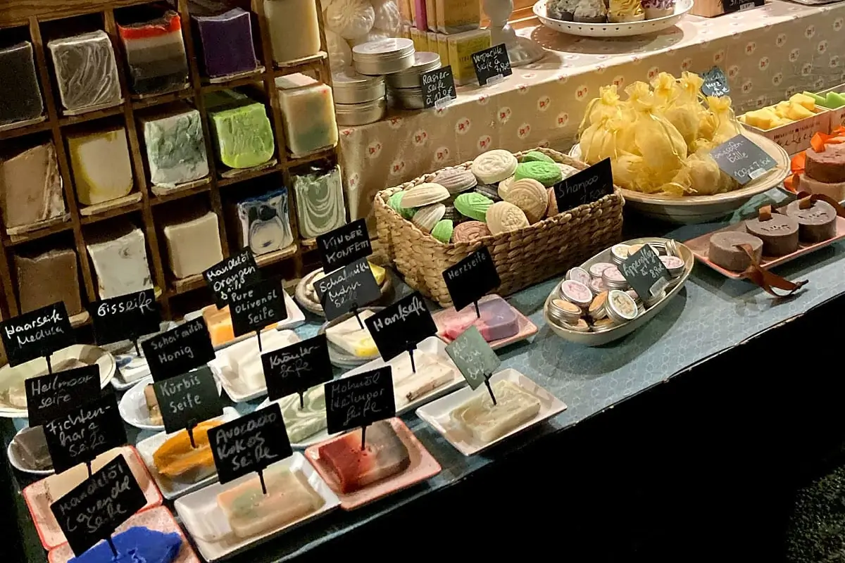 Christmas Market mugs from Maria-Theresian-Platz